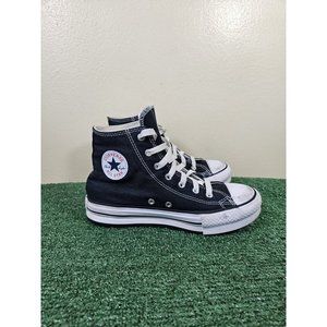 Converse Chuck Taylor All Star Hi EVA Platform Youth Shoes Black Size 4 671107C